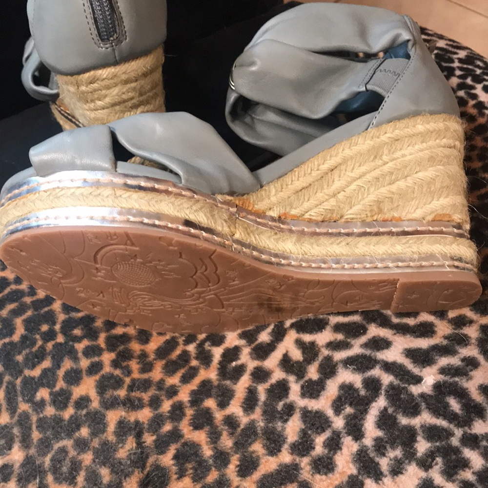 NWOT Kathy Van Zeeland espadrille wedges - Picture 5 of 6